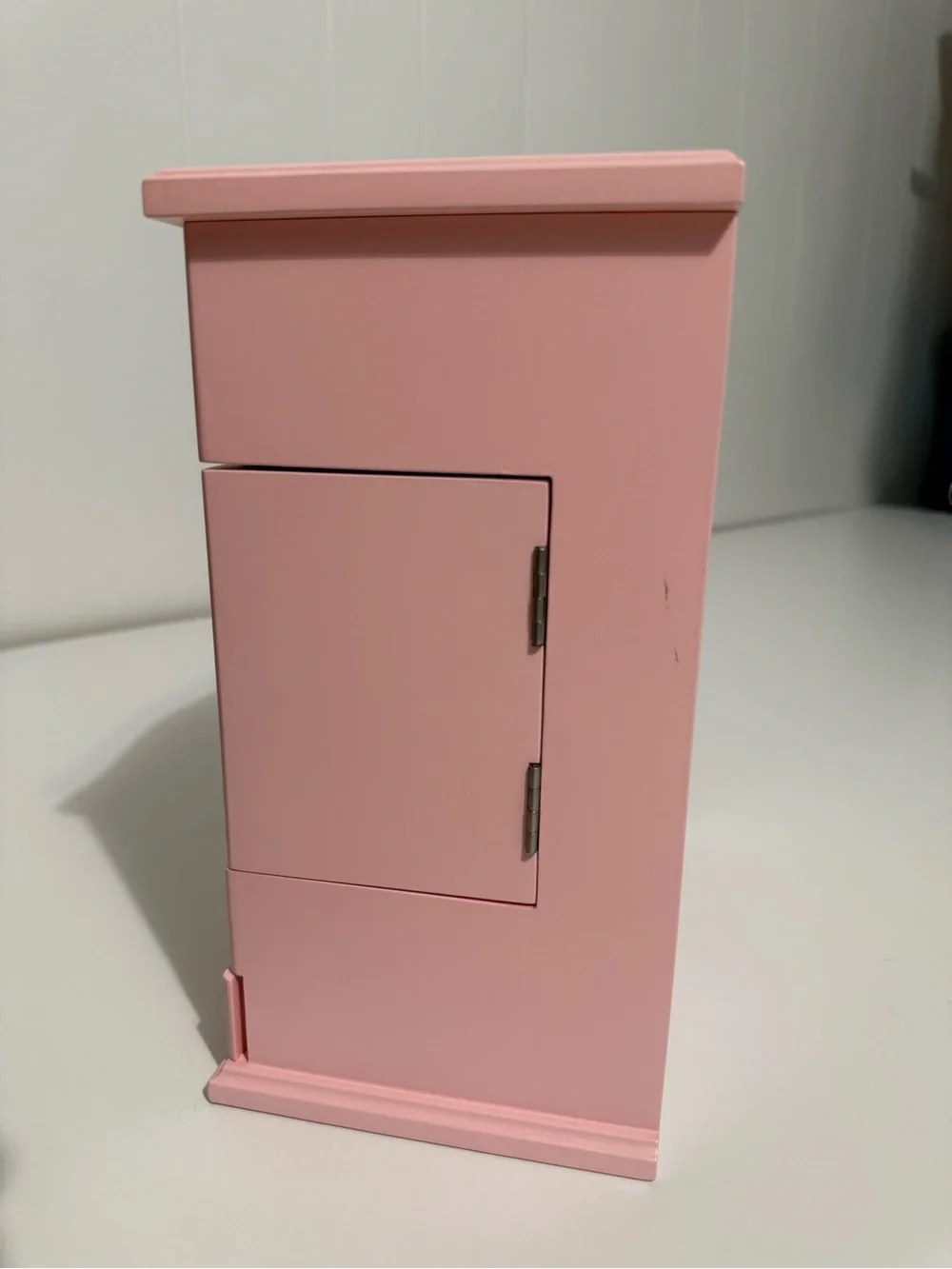 Pottery Barn Kids Pink Jewelry Armoire with Crystal Knobs